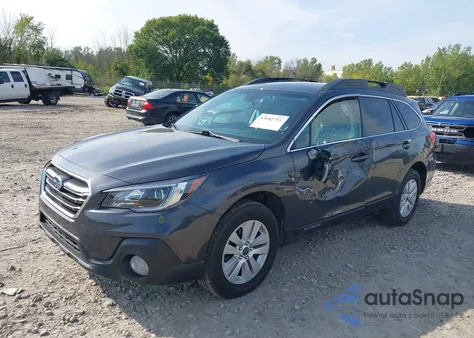 2019 Subaru Outback 2.5I Premium из США, поврежденный, VIN 4S4BSAFCXK3267685